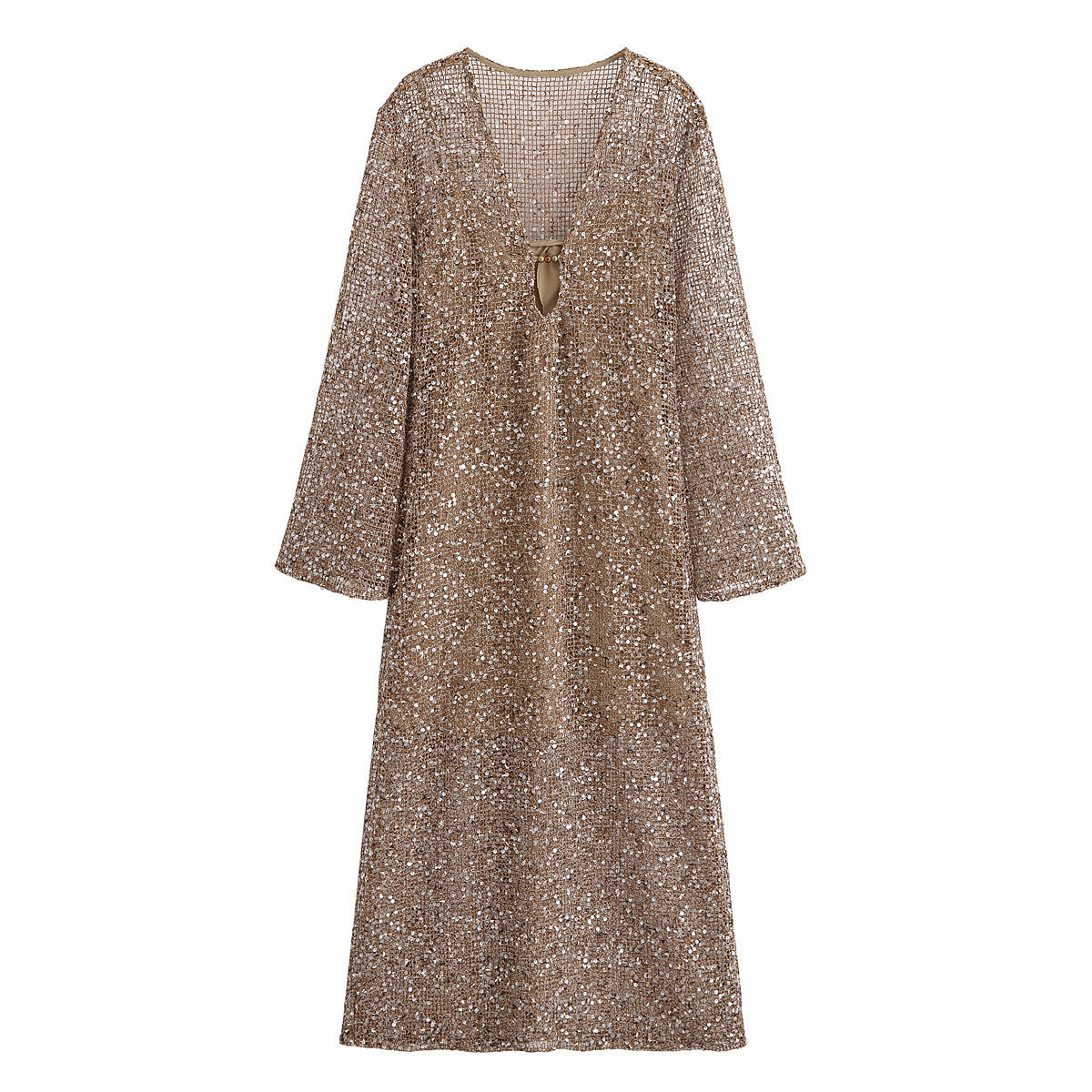 Fashion Personality Female Sequins Decoration Dress